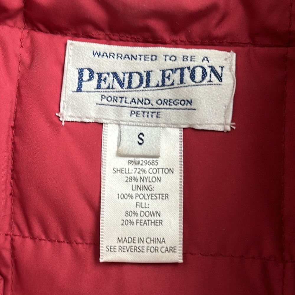Pendleton Down Vest - image 4